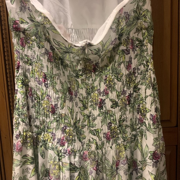 NWOT Cinq a Sept Cotton & Silk Dover Sleeveless Halter Midi Tea Dress Size 12 - Picture 11 of 15
